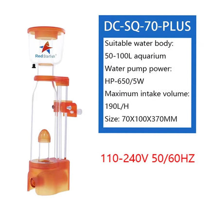 Internal Protein Skimmer Coral Reef Marine Tank DC Pump Needle Wheel Aquarium