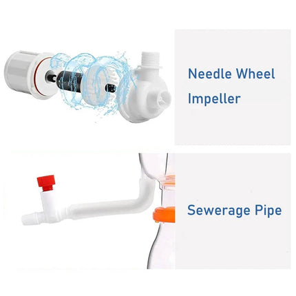 Internal Protein Skimmer Coral Reef Marine Tank DC Pump Needle Wheel Aquarium