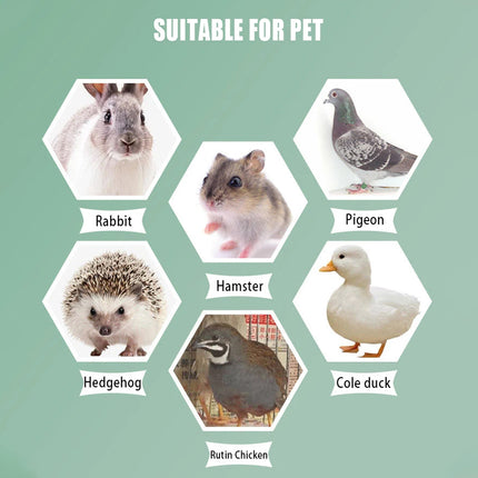 Rabbit Grass Nest Small Pet Breeding Hideout Natural Straw House For Hamster Use