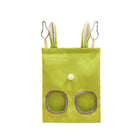 Small Pet Hay Feeding Bag Hanging Design Durable Canvas Material Dustproof