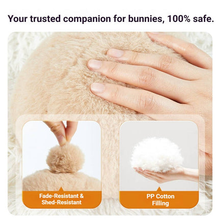 Rabbit Toy Ball Boredom Breaker Stress Relief Pet Bunny Interactive Play Use