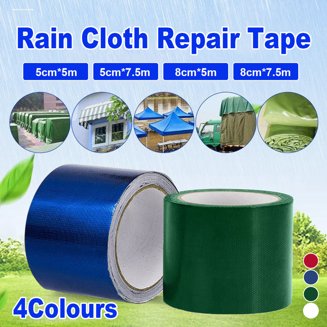 High Adhesive Tarpaulin Repair Tape Tent Awning Fix Patch Waterproof Universal
