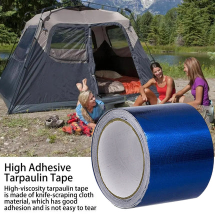 High Adhesive Tarpaulin Repair Tape Tent Awning Fix Patch Waterproof Universal