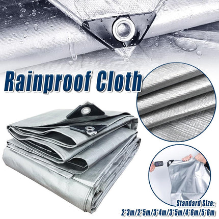 Plastic Waterproof Tarpaulin Outdoor Sunshade Rainproof Cover for Garden Use