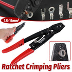 Ratchet Crimping Tool Wire Crimper Cable Terminal Pliers for Electrical Connection