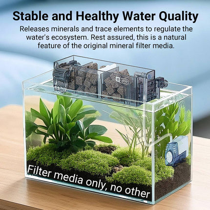 Aquarium Raw Mineral Cube Filter Media 500g Bacteria House Purifier