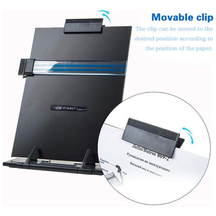 Adjustable Reading Holder Book Stand for Books Tablets Magazines Home Office Use