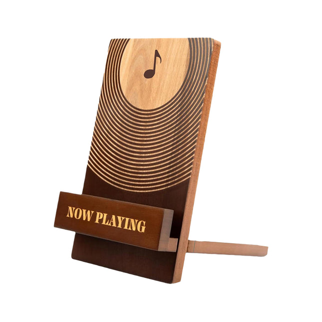 Wooden Vinyl Record Storage Rack Easy to Install for Record Vinyl Collection