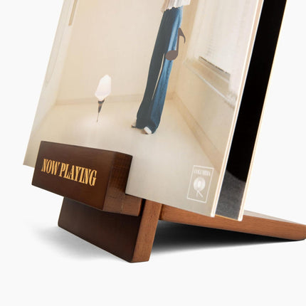 Wooden Vinyl Record Storage Rack Easy to Install for Record Vinyl Collection