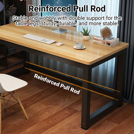 Simple Computer Desk Study Table Stable for Home Office Bedroom Student Use