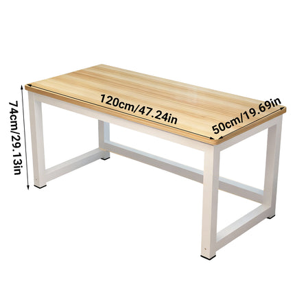 Simple Computer Desk Study Table Stable for Home Office Bedroom Student Use