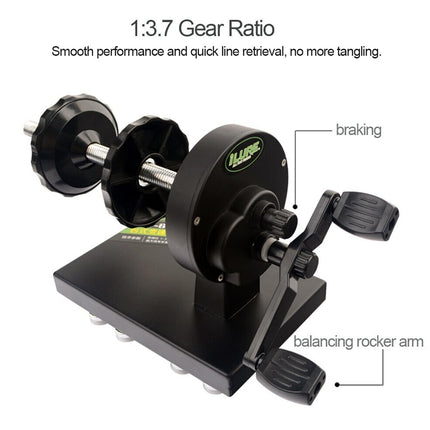 Fishing Line Spooler Line Winder Portable Reel Spool Spooling Station System Use