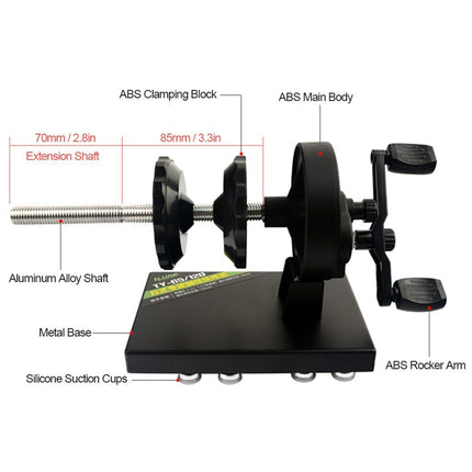 Fishing Line Spooler Line Winder Portable Reel Spool Spooling Station System Use