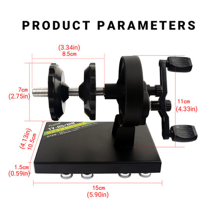 Fishing Line Spooler Line Winder Portable Reel Spool Spooling Station System Use