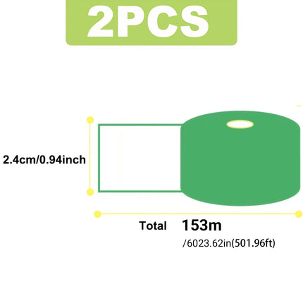 2PCS Garden Bird Repellent Tape Reflective Scare Ribbon 153m Crop Protection