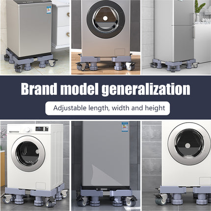 Adjustable Appliance Base Stand with Lockable Swivel Casters Heavy Duty AntiSlip