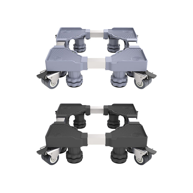 Adjustable Appliance Base Stand with Lockable Swivel Casters Heavy Duty AntiSlip