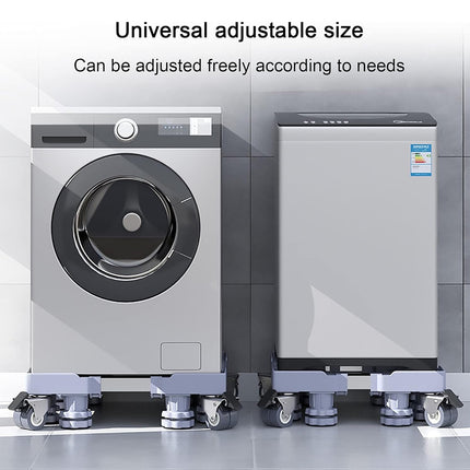 Adjustable Appliance Base Stand with Lockable Swivel Casters Heavy Duty AntiSlip