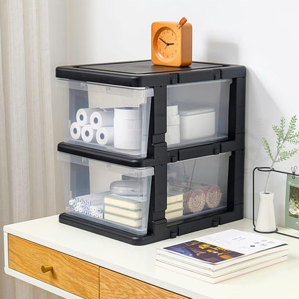 Removable Drawer Storage Cabinet with Wheels Durable for Bedroom Living Room