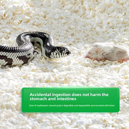 1000ML Reptile Bedding Blocks Snake Substrate Absorbent Low Dust Tank Liner