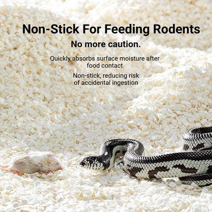 1000ML Reptile Bedding Blocks Snake Substrate Absorbent Low Dust Tank Liner