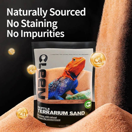 2.5kg Reptile Terrarium Calcium Sand Desert Substrate for Lizard Bearded Dragon