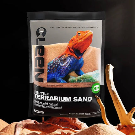 2.5kg Reptile Terrarium Calcium Sand Desert Substrate for Lizard Bearded Dragon