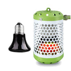 Reptile Ceramic Heater Lamp Anti Scald Cage AU Plug for Turtle Lizard Parrot