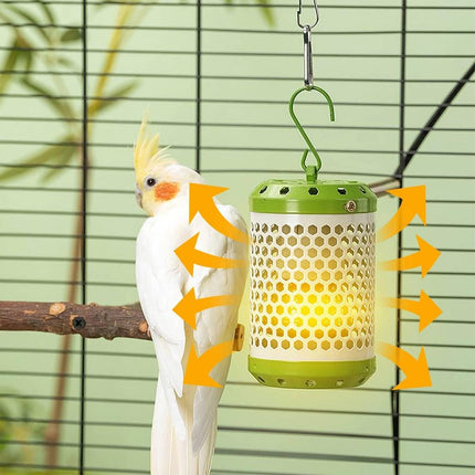 Reptile Ceramic Heater Lamp Anti Scald Cage AU Plug for Turtle Lizard Parrot