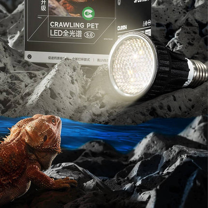 Reptile Full Spectrum UVA UVB Lamp Basking Bulb Lizard Turtle Sunlight Daylight
