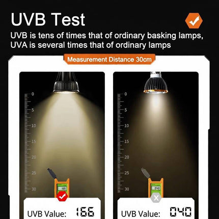 Reptile Full Spectrum UVA UVB Lamp Basking Bulb Lizard Turtle Sunlight Daylight