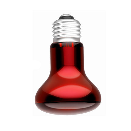 Reptile Heat Lamp Bulb 25W 50W 75W 100W 220–240V E27 Red Heat Light for Terrarium