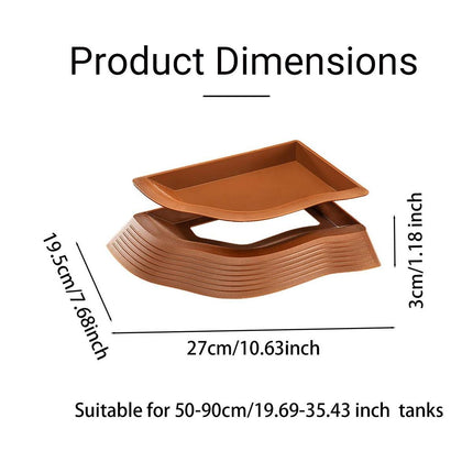 Reptile Habitat Lizard Snake Gecko Frog Terrarium Water Feeding Dish Bowl Decor