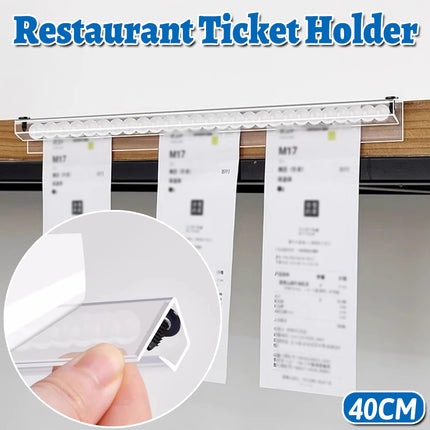 40CM Order Rack Restaurant Ticket Receipt Holder For Restaurant Cafes Office