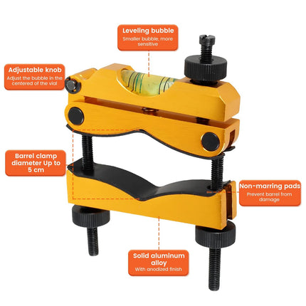 Angle Level Clamp Cross Line Calibration Tool Woodworking Construction Accurate