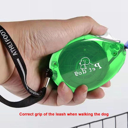 Dog Retractable Leash Auto Retract Safety Harness Out Heavy Duty Pet Lead Brake
