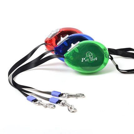 Dog Retractable Leash Auto Retract Safety Harness Out Heavy Duty Pet Lead Brake
