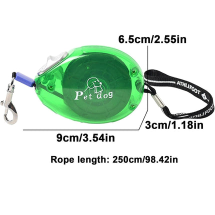 Dog Retractable Leash Auto Retract Safety Harness Out Heavy Duty Pet Lead Brake