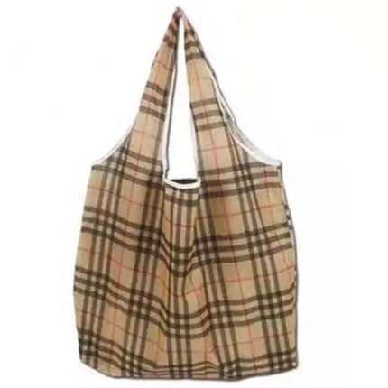 Reusable Foldable Waterproof Shopping Bags Carry bag Grocery big 39cm x 46cm AU - Aimall