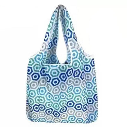 Reusable Foldable Waterproof Shopping Bags Carry bag Grocery big 39cm x 46cm AU - Aimall