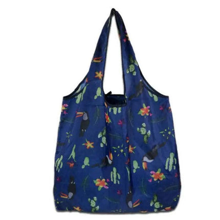 Reusable Foldable Waterproof Shopping Bags Carry bag Grocery big 39cm x 46cm AU - Aimall