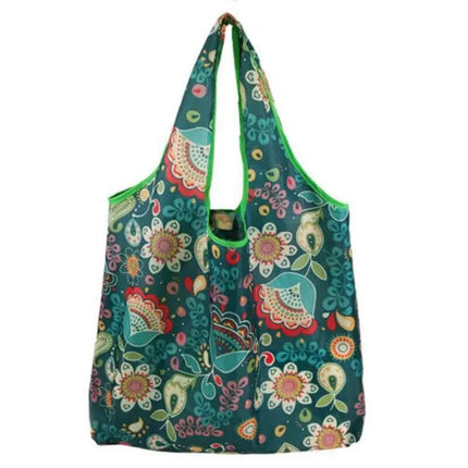 Reusable Foldable Waterproof Shopping Bags Carry bag Grocery big 39cm x 46cm AU - Aimall