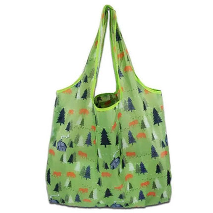 Reusable Foldable Waterproof Shopping Bags Carry bag Grocery big 39cm x 46cm AU - Aimall