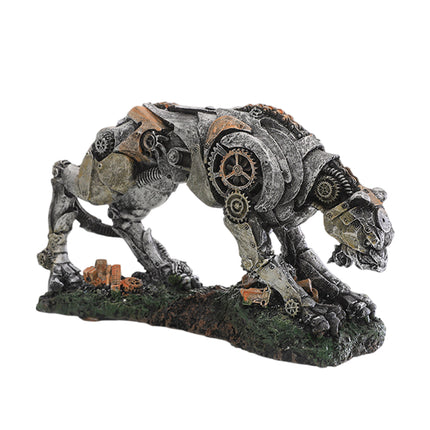 Aquarium Ornaments Decor Resin Robotic Landscaping Theme Fish Tank Decoration