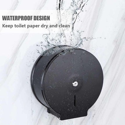 Stainless Steel Roll Paper Box Toilet Paper Hand Tissue Box for Hotel Restroom