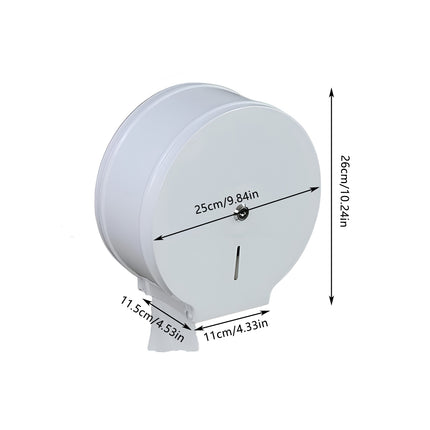 Stainless Steel Roll Paper Box Toilet Paper Hand Tissue Box for Hotel Restroom