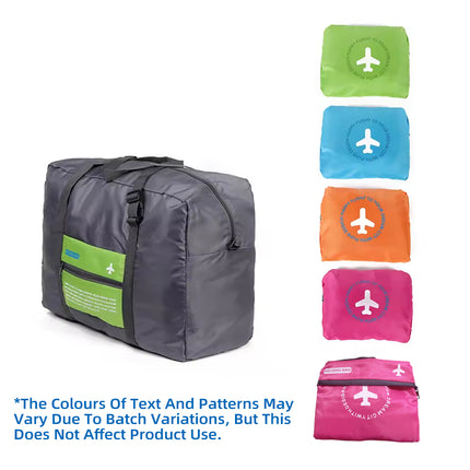 Nylon Waterproof Collapsible Travel Bag Large Suitcase Clothing Organizer