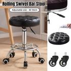 Bar Stool Swivel Height Adjustable Round Stool for Kitchen Bar Home Office