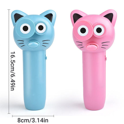 Interactive Rope Launcher Cat Toy for Play and Exercise Pet Teaser Toy for Cats