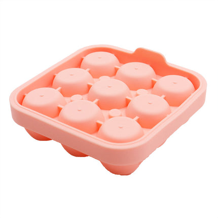 Rose Silicone Ice Ball Mould Box Ice Compartment Tray For Home Bar Drink Making